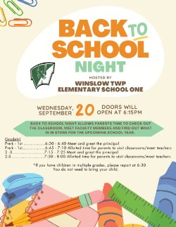 Back to School Night